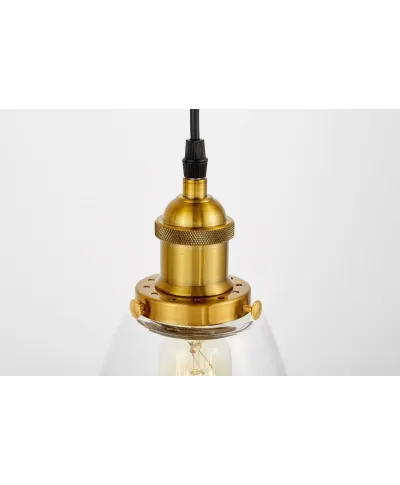 Lampa wisząca - Mosiężna Fabi W1