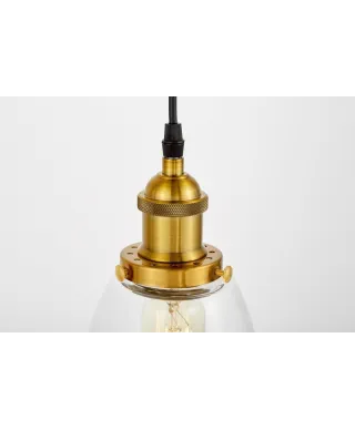 Lampa wisząca - Mosiężna Fabi W1