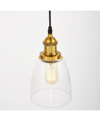Lampa wisząca - Mosiężna Fabi W1