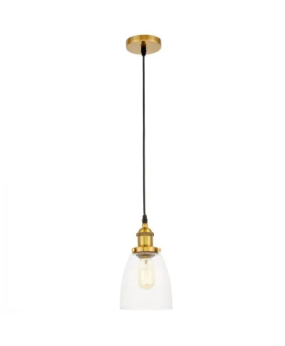 Lampa wisząca - Mosiężna Fabi W1