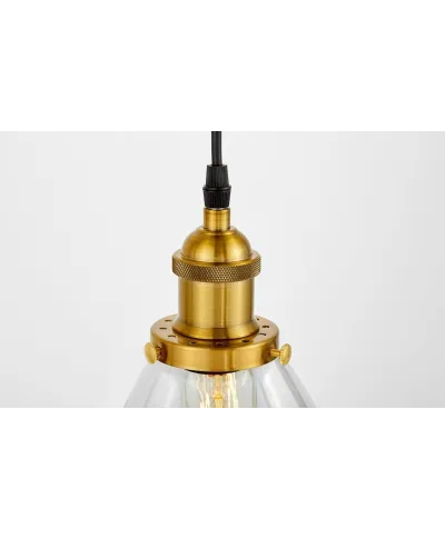 Lampa wisząca - Mosiężna Nubi W1