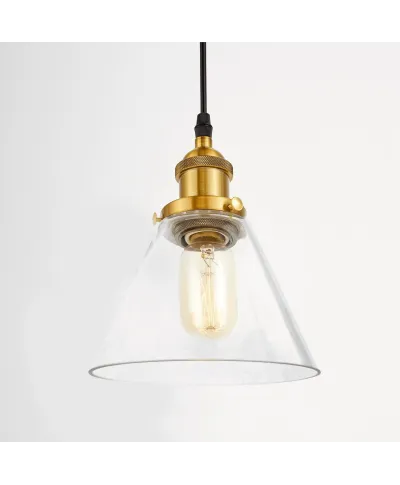 Lampa wisząca - Mosiężna Nubi W1