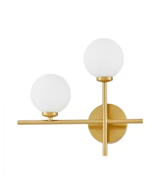 Lampa ścienna - Kinkiet Mosiężny Marsiada Neo