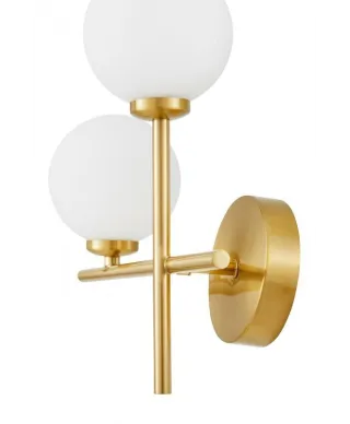 Lampa ścienna - Kinkiet Mosiężny Marsiada Neo