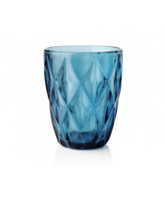 Komplet 6 szklanek 250ml - ELISE BLUE