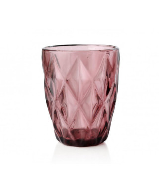 Komplet 6 szklanek 250ml - ELISE PINK