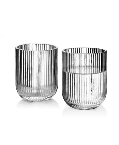 Komplet 6 szklanek 300ml - Elise Stripe