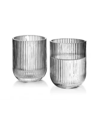 Komplet 6 szklanek 300ml - Elise Stripe