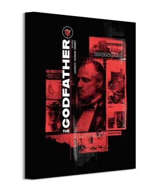 Obraz ścienny - The Godfather Loyalty Honor Family - 40x30 cm