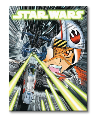 Obraz ścienny - Star Wars Manga Madness - 40x30 cm