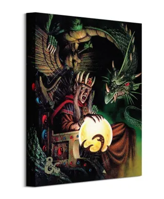 Obraz ścienny - Dungeons and Dragons Green Dragon Sorcerer - 40x30 cm