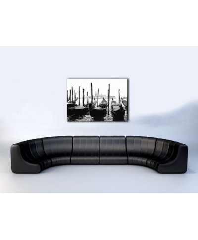 Obraz do salonu - Wenecja, gondole - 120x90 cm