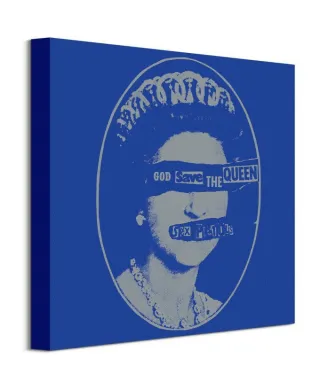 Sex Pistols God Save The Queen - obraz na płótnie