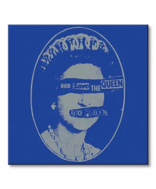 Sex Pistols God Save The Queen - obraz na płótnie