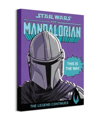 The Mandalorian 2 This is the Way - obraz na płótnie