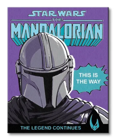 The Mandalorian 2 This is the Way - obraz na płótnie