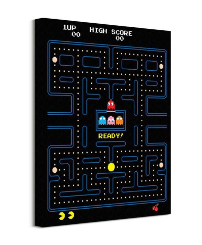 Pac-Man Maze - obraz na płótnie