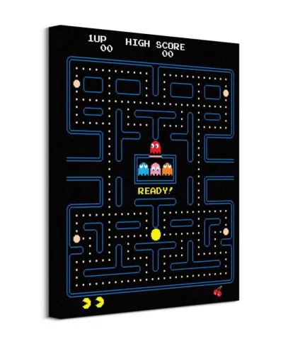 Pac-Man Maze - obraz na płótnie