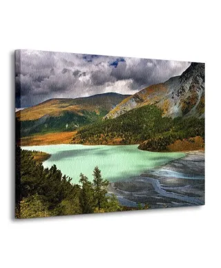 Obraz na płótnie - Jezioro Akkem - 120x90 cm