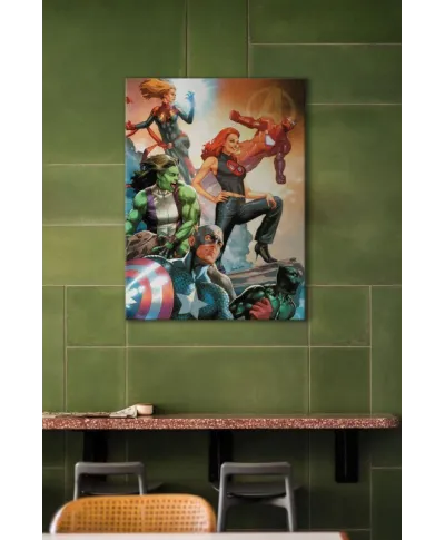 Avengers Dawn Of Battle - obraz na płótnie