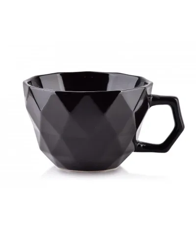 ADEL BLACK Kubek 400ml 11,5x14,5xh8cm