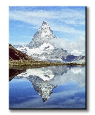 Obraz ścienny - Matterhorn, Szwajcaria - Góry - 120x90 cm