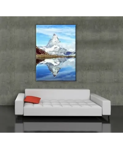 Obraz ścienny - Matterhorn, Szwajcaria - Góry - 120x90 cm