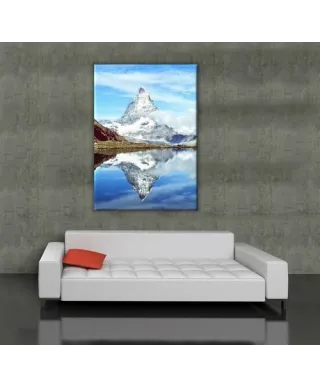 Obraz ścienny - Matterhorn, Szwajcaria - Góry - 120x90 cm