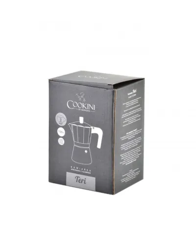 TERI Kawiarka 150ml indukcja             COOKINI 9x15xh16cm