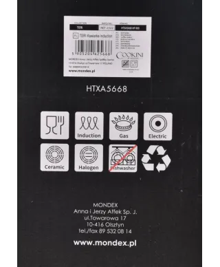 TERI Kawiarka 450ml indukcja             COOKINI 11x19xh21cm