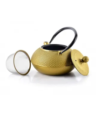 ALOR DZBANEK 800ml ZŁOTY                 COOKINI 16x18xh17cm