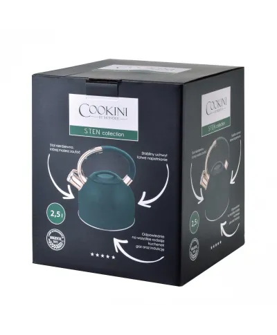 Czajnik 2.5L - Sten Silver