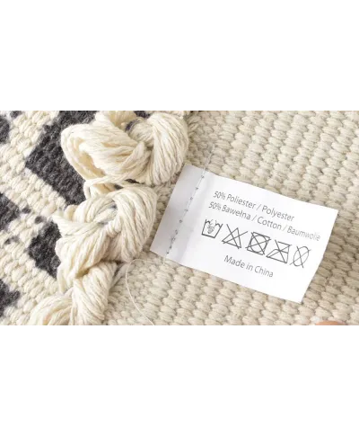 Dywanik 60x100cm Szary - BOHO