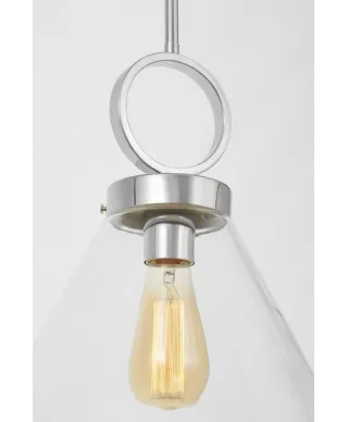 LAMPA WISZĄCA CHROMOWANA NOWOCZESNA FERMINI