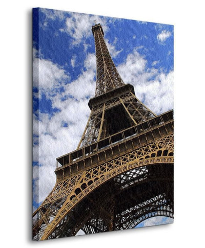 Obraz na ścianę - Wieża Eiffel, Paryż - 90x120 cm