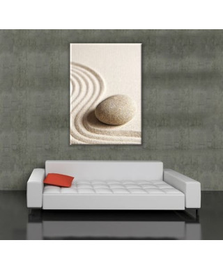 Obraz do sypialni - Wzory na piasku - 90x120 cm