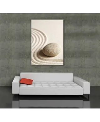 Obraz do sypialni - Wzory na piasku - 90x120 cm