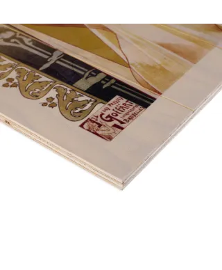 Absinthe Robette - obraz na drewnie