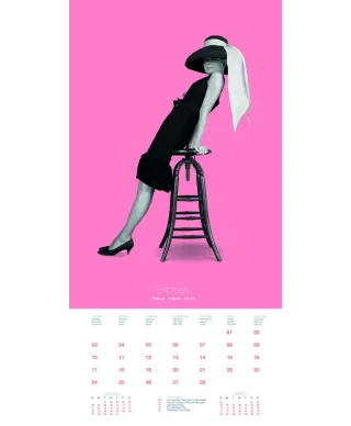 Audrey Hepburn - oficjalny kalendarz 2013 r.