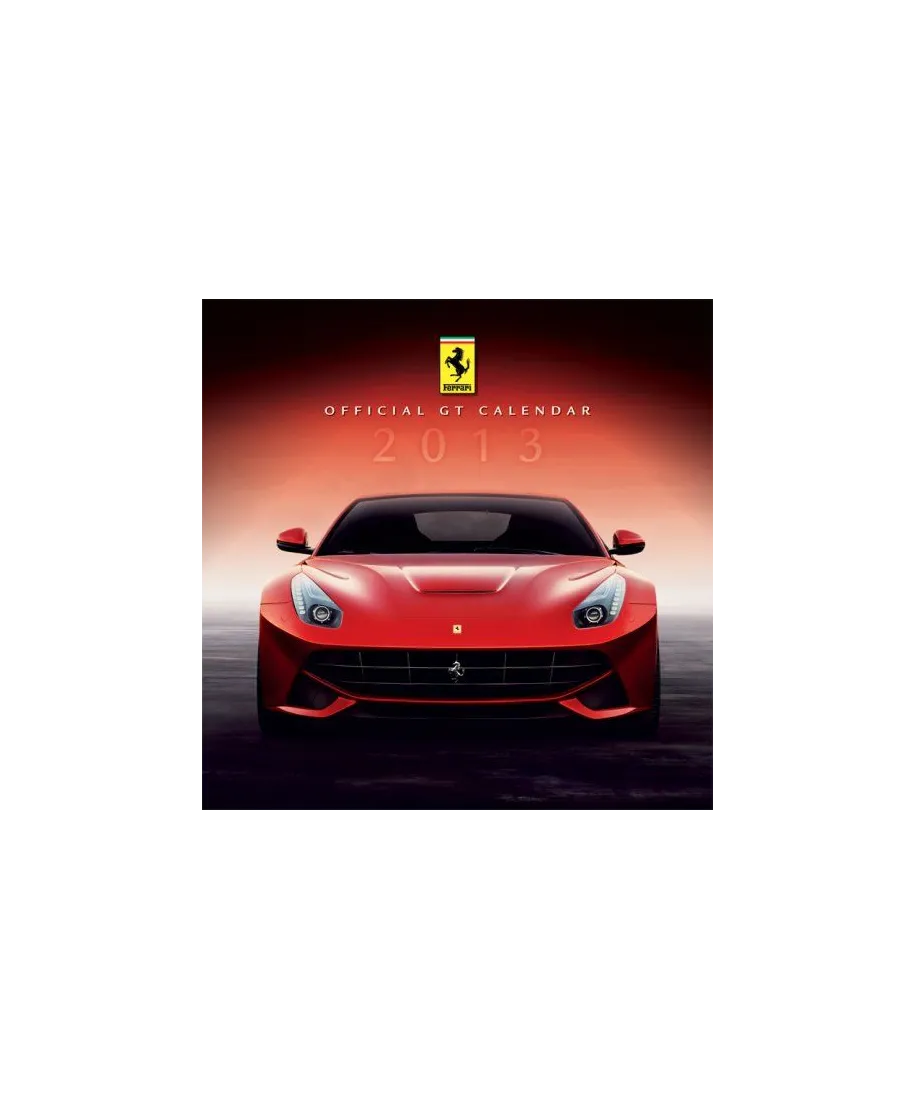 Ferrari GT - oficjalny kalendarz 2013 r.