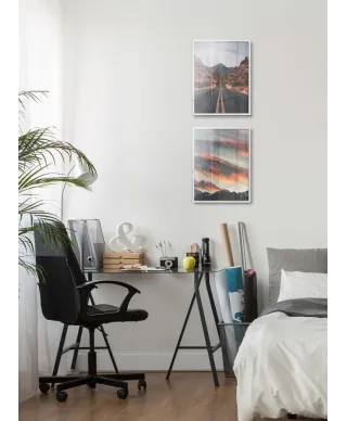 Srebrna rama aluminiowa 24x30 cm