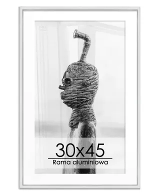 Srebrna rama aluminiowa 30x45 cm