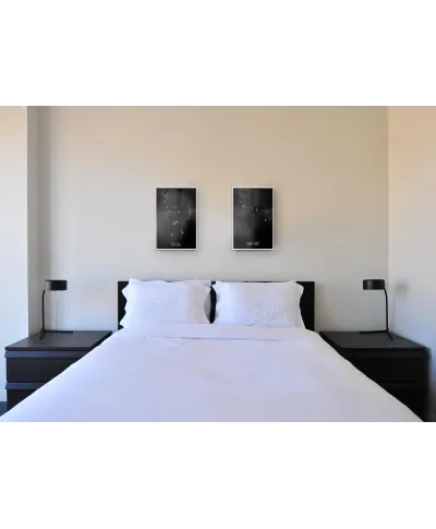 Srebrna rama aluminiowa 30x45 cm