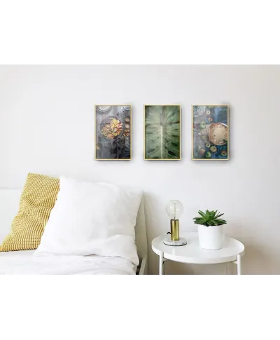 Złota rama aluminiowa 30x45 cm