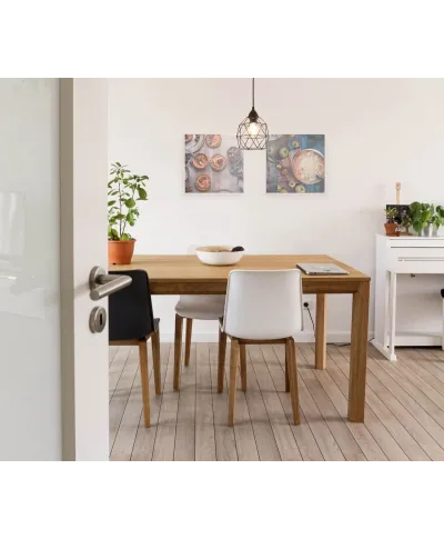 Srebrna rama aluminiowa 40x40 cm