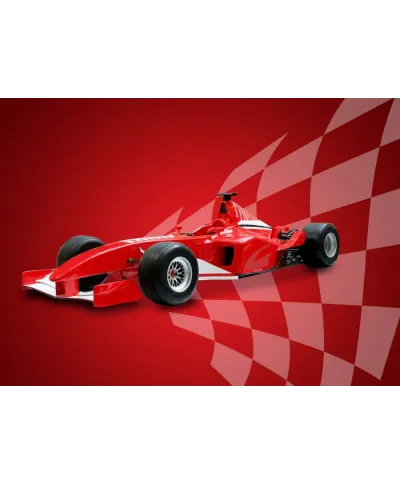 Bolid, Formuła 1 - fototapeta