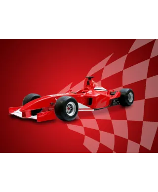 Bolid, Formuła 1 - fototapeta