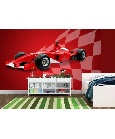 Bolid, Formuła 1 - fototapeta