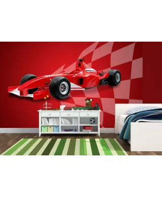 Bolid, Formuła 1 - fototapeta