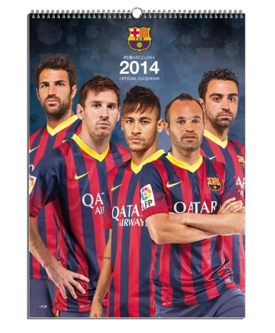 FC Barcelona - oficjalny kalendarz 2014